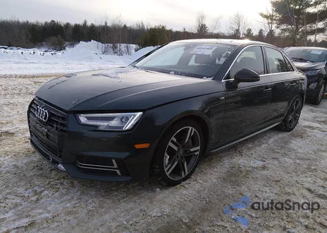 2017 Audi A4 2.0T Premium z USA, uszkodzony, nr VIN WAUENAF43HN014428